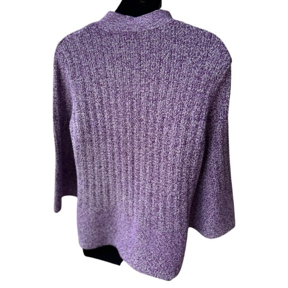 🌸4/$50🌸 Heathered Purple Cardigan Sweater - Picture 9 of 14